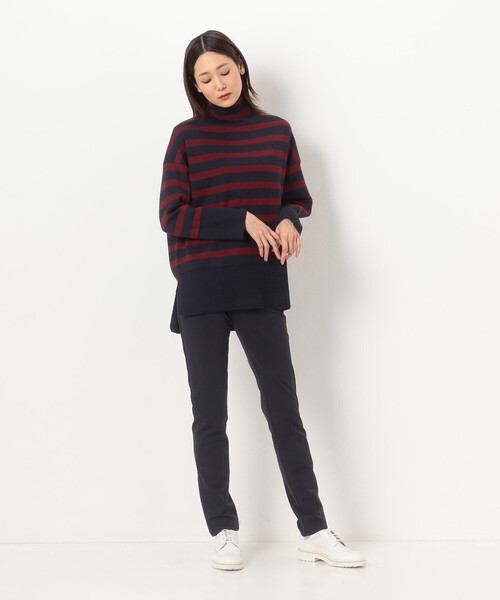 「COMME CA」 スキニーパンツ 9号 ホワイト レディース_画像7