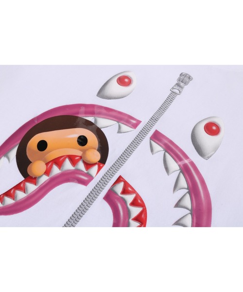 A BATHING APE（アベイシングエイプ） tシャツ 半袖 3D MILO SHARK TEE