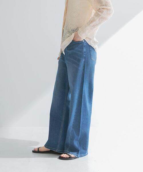 「URBAN RESEARCH」 デニムパンツ 36 ブルー レディース_画像9