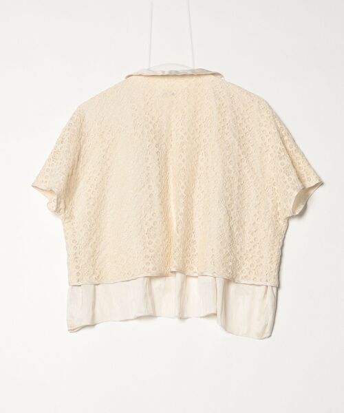 「t.yamai paris」 半袖シャツ 1 ベージュ レディース_画像2