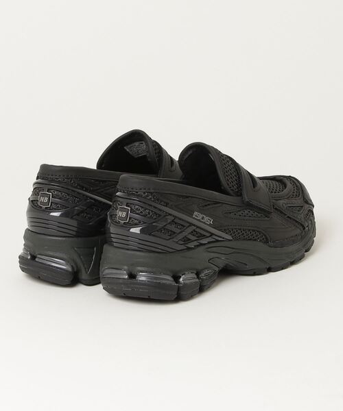 「New Balance」 スリッポン 24.5cm ブラック メンズ_画像2