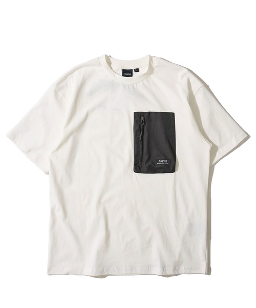 「TAION」 半袖Tシャツ LARGE ブラック メンズ_画像6