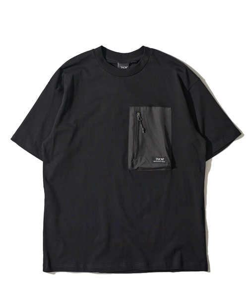 「TAION」 半袖Tシャツ LARGE ブラック メンズ_画像8