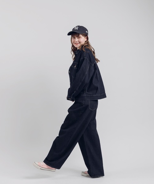 「MUHET」 デニムパンツ X-LARGE ブルー レディース_画像2