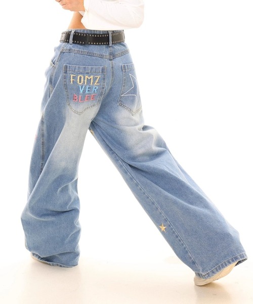 「GEMEDA」 デニムパンツ S ベージュ レディース_画像5