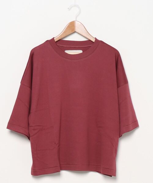 tシャツ 「V::ROOM 」ブイ ルーム/BABY COTTON SMTH CR WIDE レディース メンズ