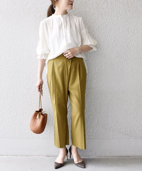シャツ+ブラウス(長袖+七分) VINTAGE - vintage shirt BRICK HOUSE by TOKYO SHIRT ブラウス シャツ ランダムドット