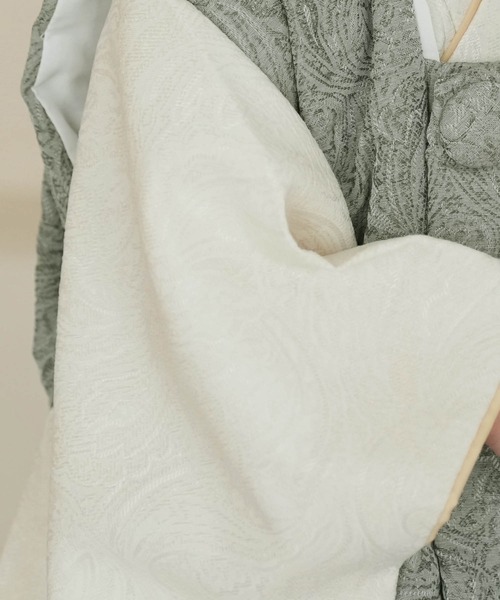 utatane 着物 七五三3歳用被布コートセット 男の子 ジャガード