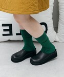 ハイソックス 靴下 「CITEN」 ロゴ ソッ...の詳細画像2