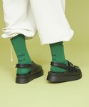 ハイソックス 靴下 「CITEN」 ロゴ ソッ...の詳細画像3