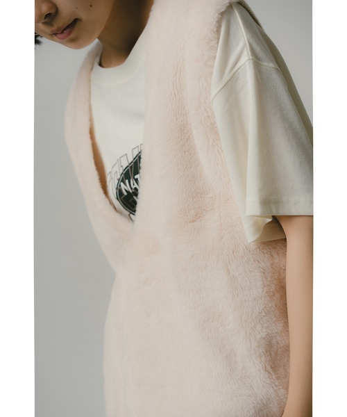 CHIGNON ベスト ファードッキングベスト : ZOZOTOWN Yahoo!店