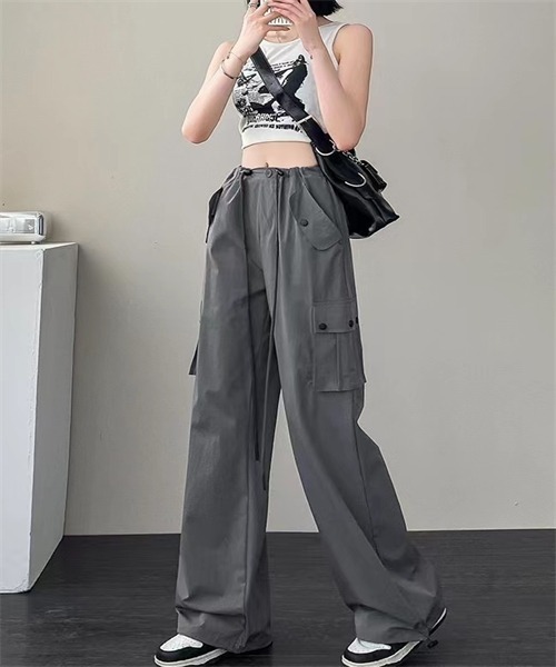 タイトブース　クロップドカーゴパンツ　グレー XLサイズ　2本セット タイトブース クロップドカーゴパンツ グレー XLサイズ 2本セット