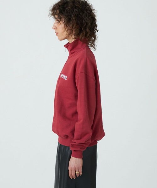 tシャツ 「別注」Les Petits Basics コットン ジッププルオーバー レディース Les Petits Basics tシャツ 「別注」Les コットン ジッププル