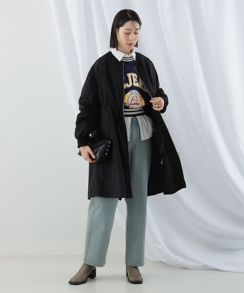 Ray BEAMS ストレッチ ショートブーツ ブラック Ray BEAMS ブーツ / ストレッチ ショート レディース : ZOZOTOWN