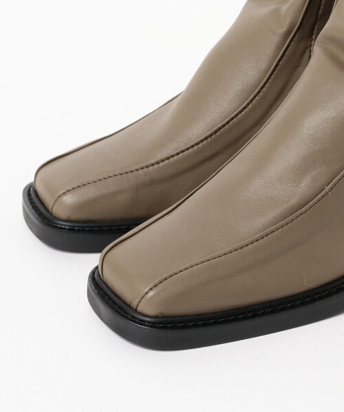 Ray BEAMS ブーツ / ストレッチ ショート レディース : ZOZOTOWN