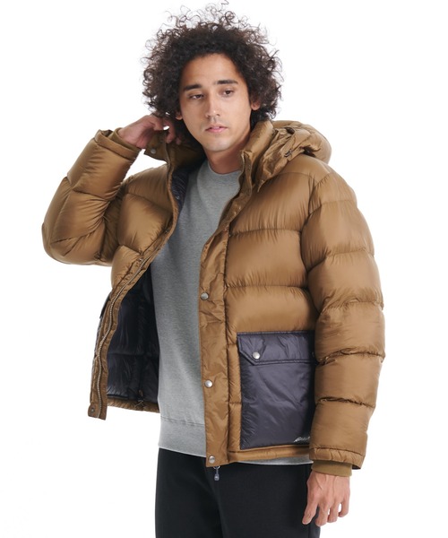 Eddie Bauer ダウンジャケット ダウン STRASUS THERM 多機能 
