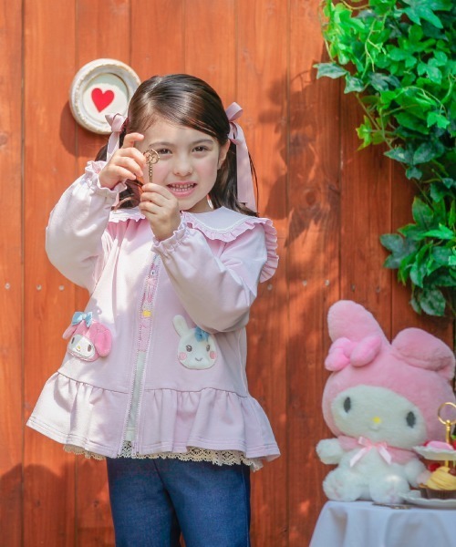 coeur a カーディガン マイメロディカーディガン キッズ 子供服 女の子