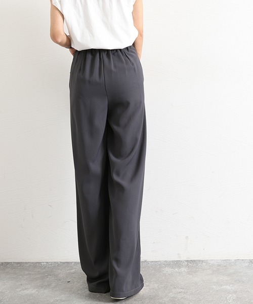 【GUMZZI】ハイウエストワイドスラックスパンツto28699 miniministore スラックス パンツ ワイドパンツ ハイウエスト