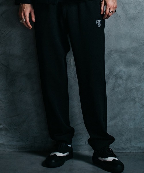 CRIMIE スウェットパンツ ジャージ BLACK HEART LOGO SWEAT PANTS 
