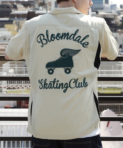 HOUSTON（ヒューストン） シャツ ボーリングシャツ(SKATE) メンズ