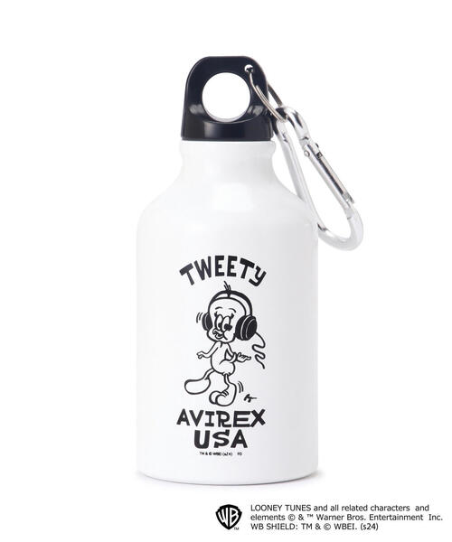 AVIREX - AVIREX テディベアと水筒 AVIREX タンブラー 「LOONEY TUNES/AVIREX/RyuAmbe」BOTTLE