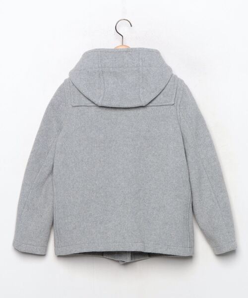 SHIPS レディース　ダッフルコート　グレー SHIPS any ダッフルコート コート any: メルトン ロング