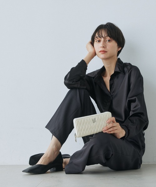 MURUA長財布 楽天市場】【SALE】ムルーア 長財布 ラウンドファスナー 別注