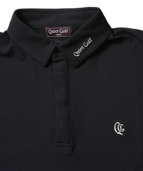 BENCH AT THE GREENE GOLF ポロシャツ 「QUIET GOLF」QG Tech