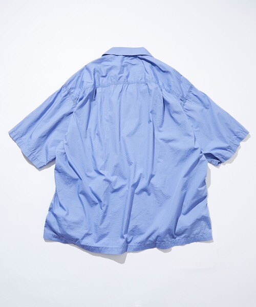 CAHLUMN シャツ CAHLUMN/カウラム Magazine Pocket Chain Stitch