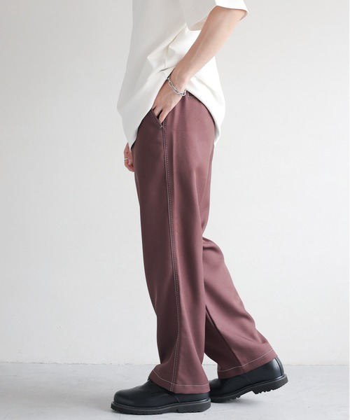 Y's for men ステッチ　パンツ Y's for men 23AW ギャバジンステッチパンツ | HUES 福岡
