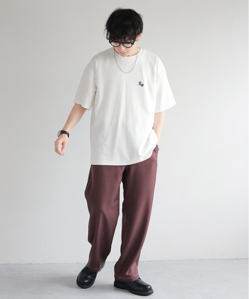 パンツ 19SO 24/7 easy wide slacks 24/7 easy wide slacks – 19SO