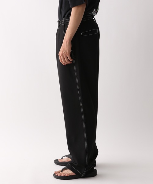 パンツ メンズ グラデーションカラー ワイドレッグ ストレート SINSS ジーンズ Wide straight gradation denim / ワイド