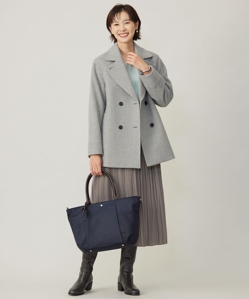 ピーコート pコート Jackal 140sソフトメルトン Pコート レディース | J.PRESS | 10