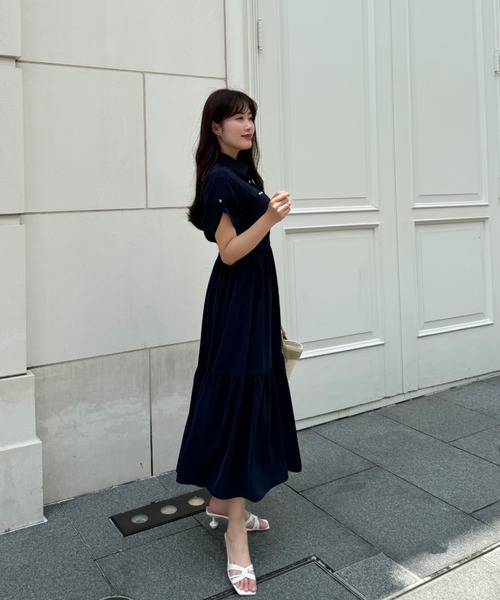 ワンピース シャツワンピース Noble Shirt Dress レディース  