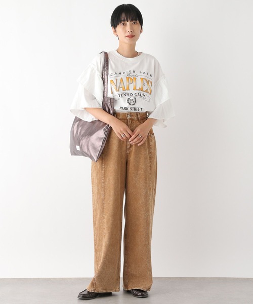 ノームプラス LEPSIM（レプシィム）の「サイド布帛カット 141597（Tシャツ