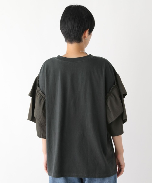 LEPSIM tシャツ サイド布帛カット 141597 レディース : ZOZOTOWN