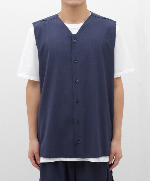 シャツ ブラウス 「GABRIELA COLL GARMENTS」SLEEVELESS SHIRT Loro 