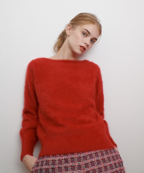 23SS✨極秘品✨LOULOU WILLOUGHBYカシミヤ混2WAY Vニット LOULOU WILLOUGHBY（ルルウィルビー） ニット セーター 「LOULOU