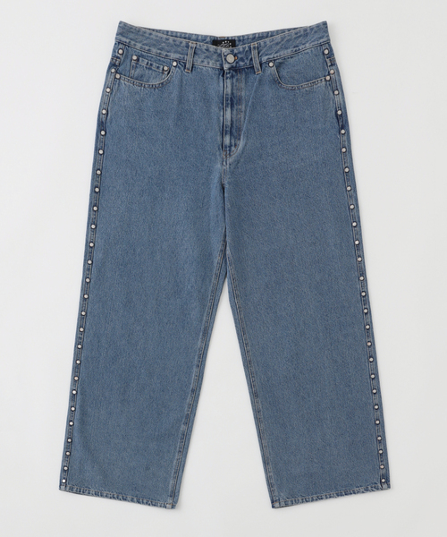 AFB ジーンズ 「AFB / エーエフビー」SUPER BAGGY STUDDED PANTS