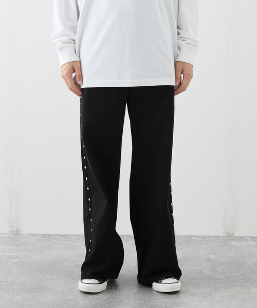 AFB ジーンズ 「AFB / エーエフビー」SUPER BAGGY STUDDED PANTS
