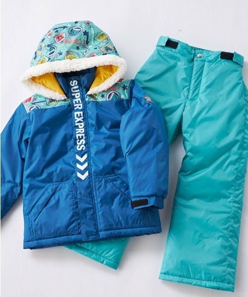 新幹線・子ども用スノーボードウェアセット110【送料込み】 新幹線・子ども用スノーボードウェアセット110【送料込み】 新幹線