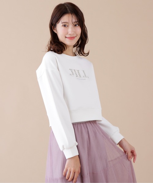 JILLSTUART♡刺繍トップス JILL by JILL STUART」大人気の刺繍ロゴシリーズから新デザインのT