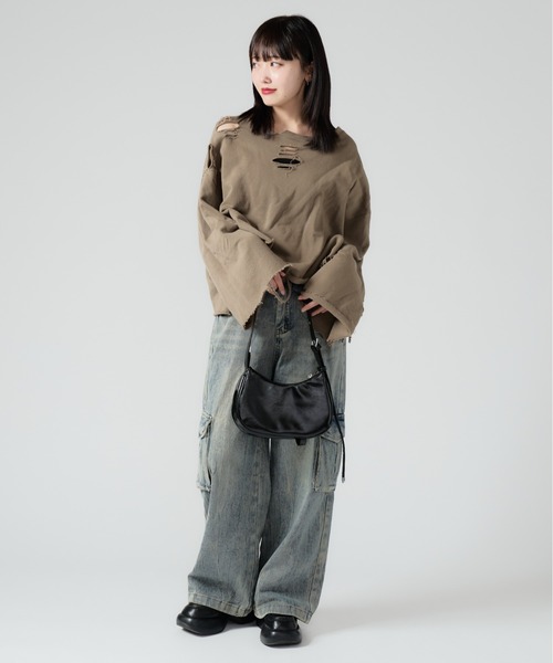 Chick ショルダーバッグ バッグ Half Moon Mini Shoulder Bag