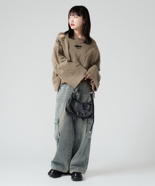 Chick ショルダーバッグ バッグ Half Moon Mini Shoulder Bag
