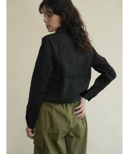 ブラウス シャツ Drost sheer shirt レディース FIKA. ブラウス シャツ Drost sheer shirt レディース