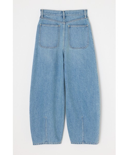 throw by sly J／W CURVE TUCKED パンツ 0 デニム THROW by SLY | 【THROW】J／W CURVE TUCKED パンツ (ワイド