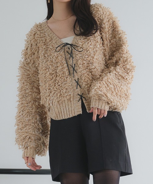 raffime（ラフィミー） ニット セーター 2WAYループヤーンニット