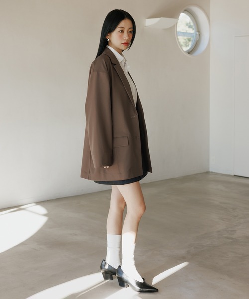 アダムエロペ　フォルムヒールポインテッドパンプス ADAM ET ROPE' パンプス フォルムヒールポインテッドパンプス