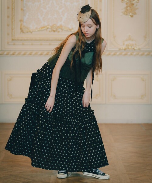 あCAROLINA GLASER / ティアード キャミソール CAROLINA GLASER（カロリナ グレイサー）の「CAROLINA GLASER