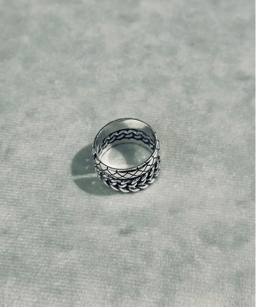 指輪 リング 「B-925 SILVER」925リング b925-r132-7g メンズ レディースの画像